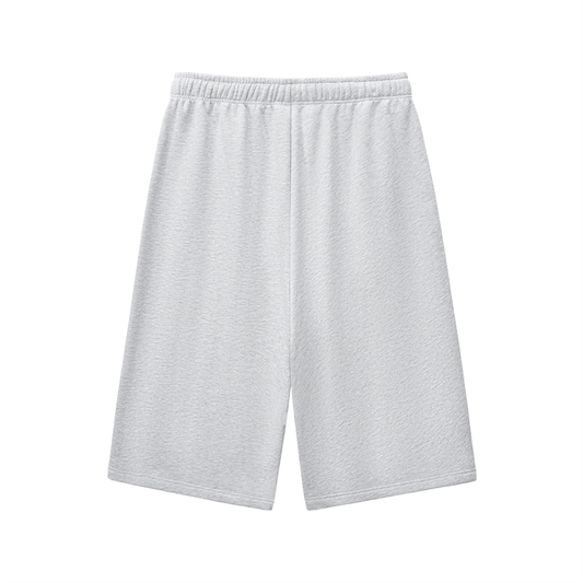 "Zuqualla Athletic Dept." 3/4 Length Heavyweight Sweat Shorts